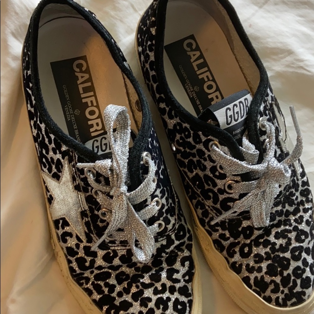 Golden goose canvas sneakers 38